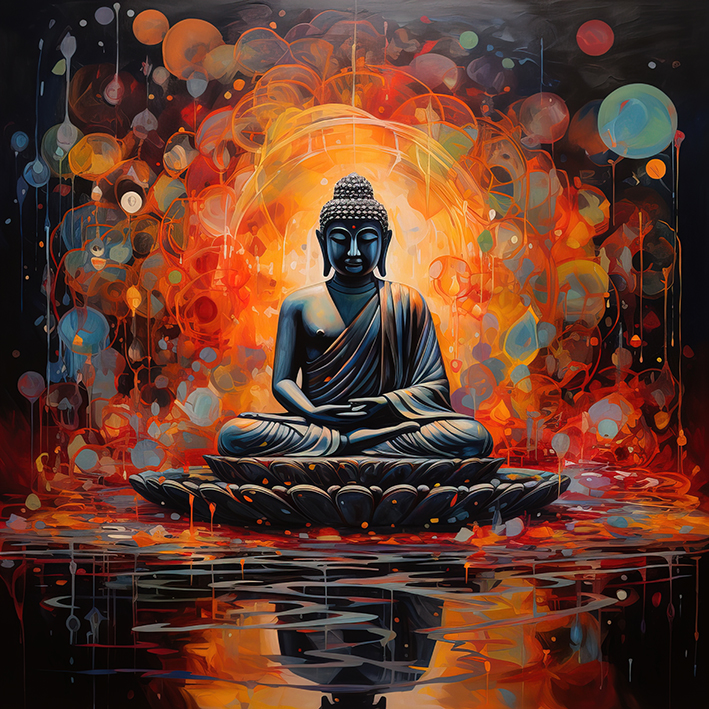Tranh phật Buddha (9322)